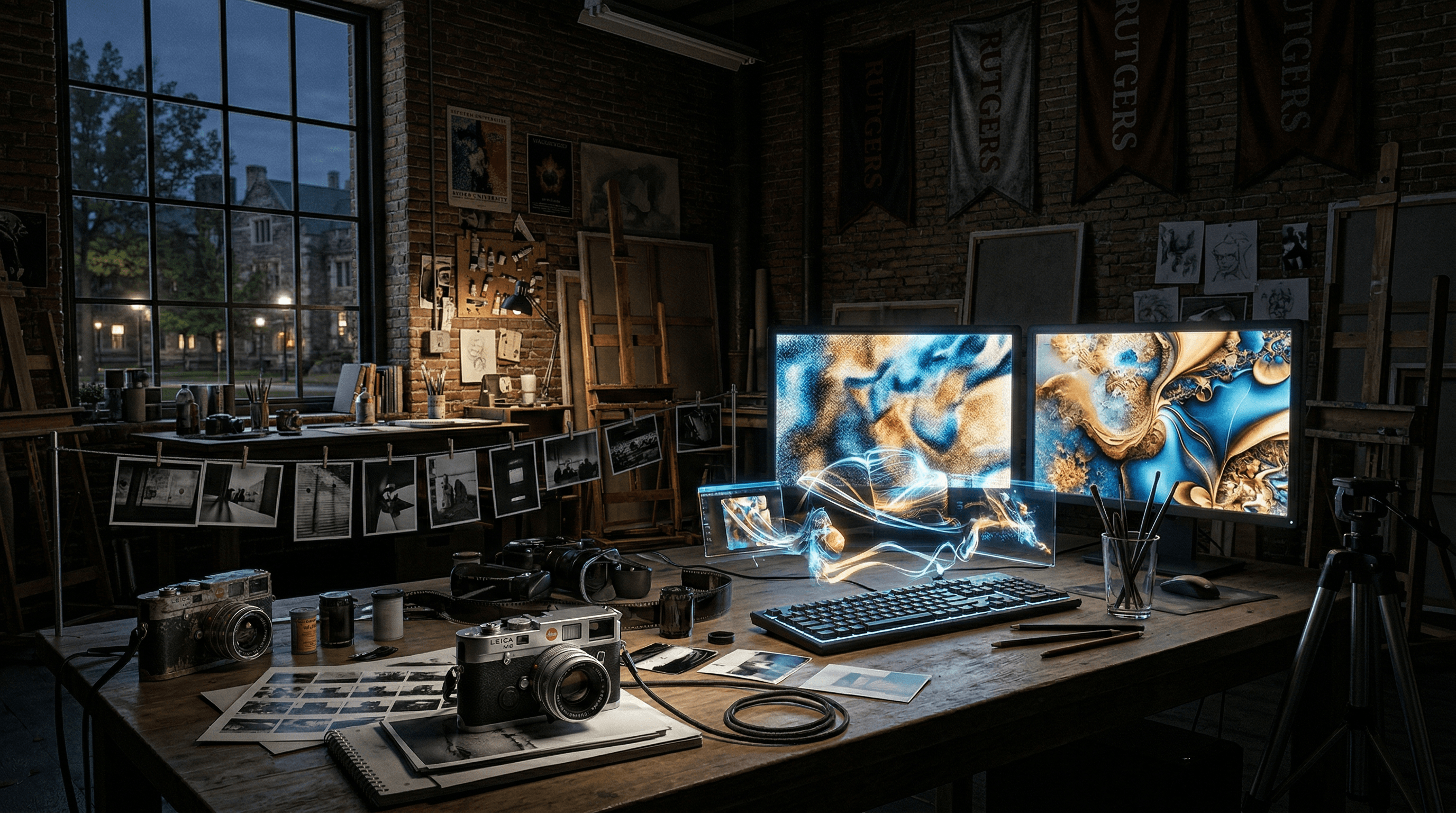 AI Visual Arts Research Launches April 11 at Rutgers