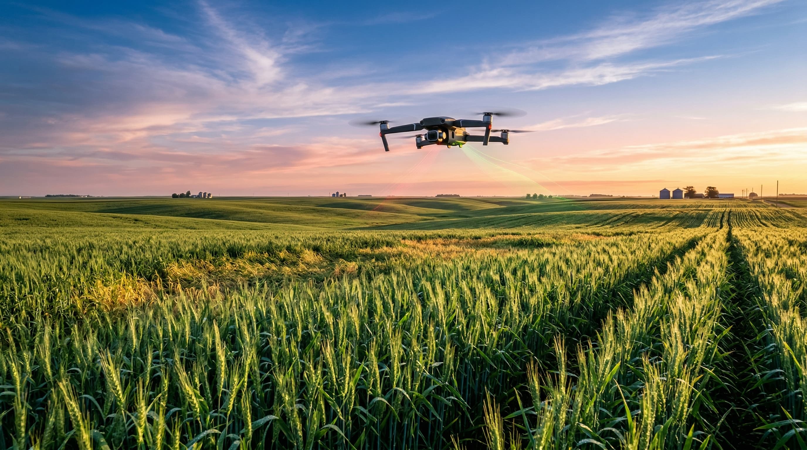 AI Drones Wheat Scans Boost Yields 15% at Kansas State