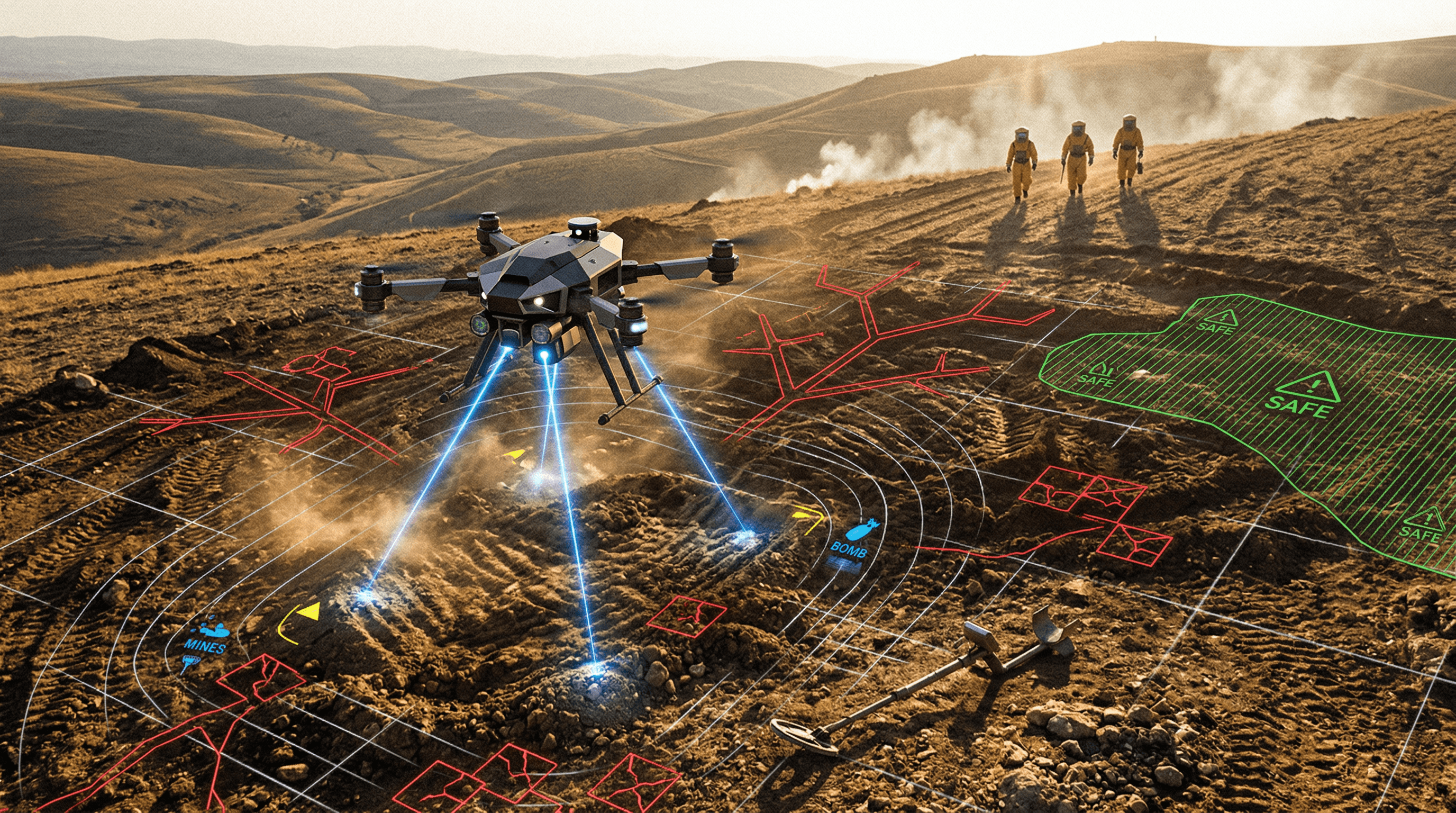 AI Drone Imaging Launches Landmine Art Maps April 11