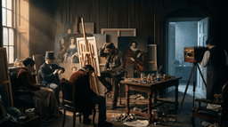 Portrait Painters Overload Sparks Photography Empire