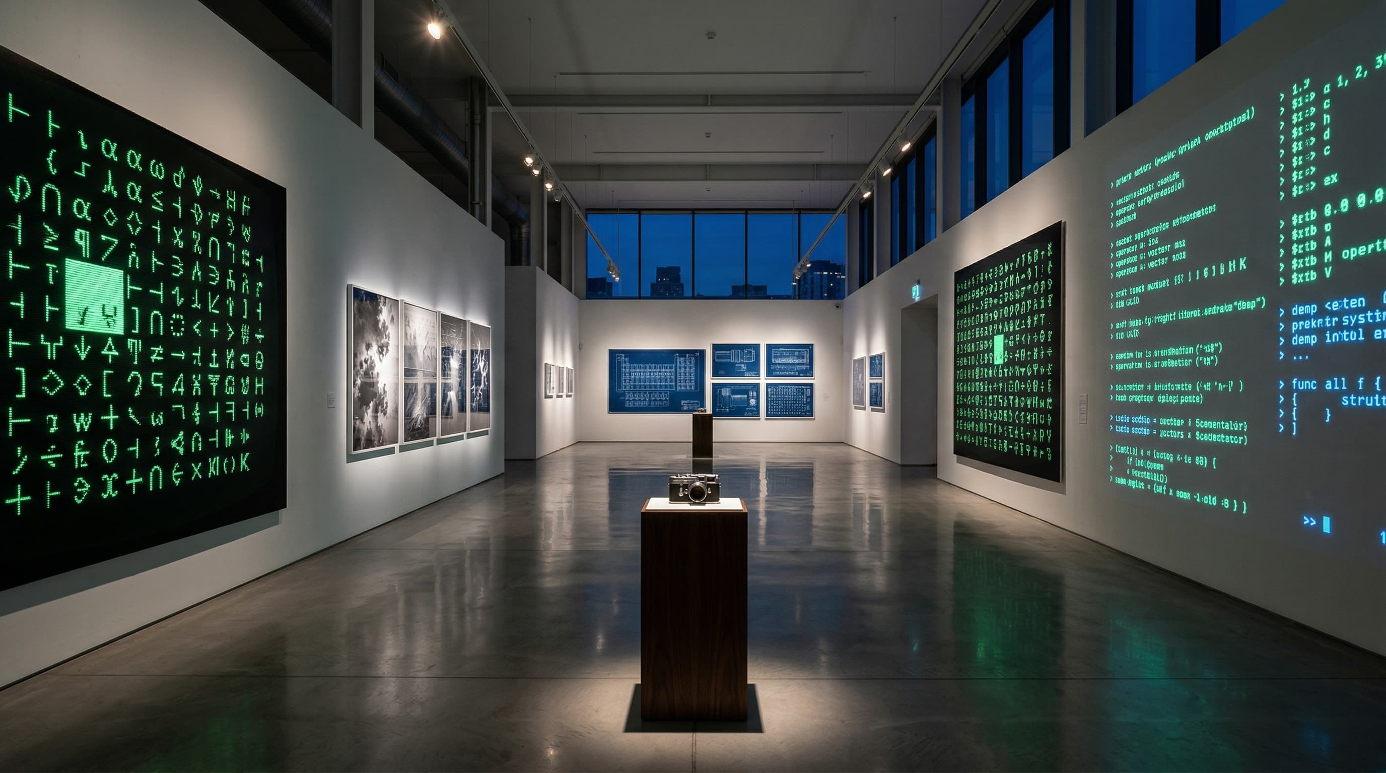 APL Source Code Fuels Saatchi Glyphic Masterpieces Exhibition
