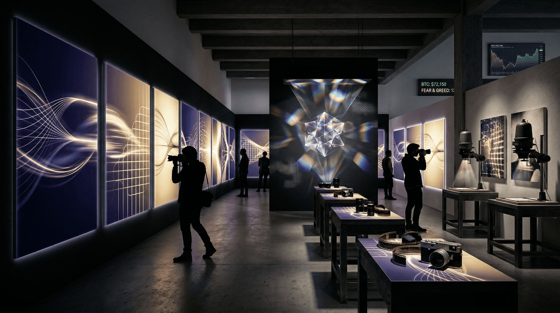 Decimal AI Branding Debuts 12 Neural Motifs for Creators Coalition as BTC Hits $72K