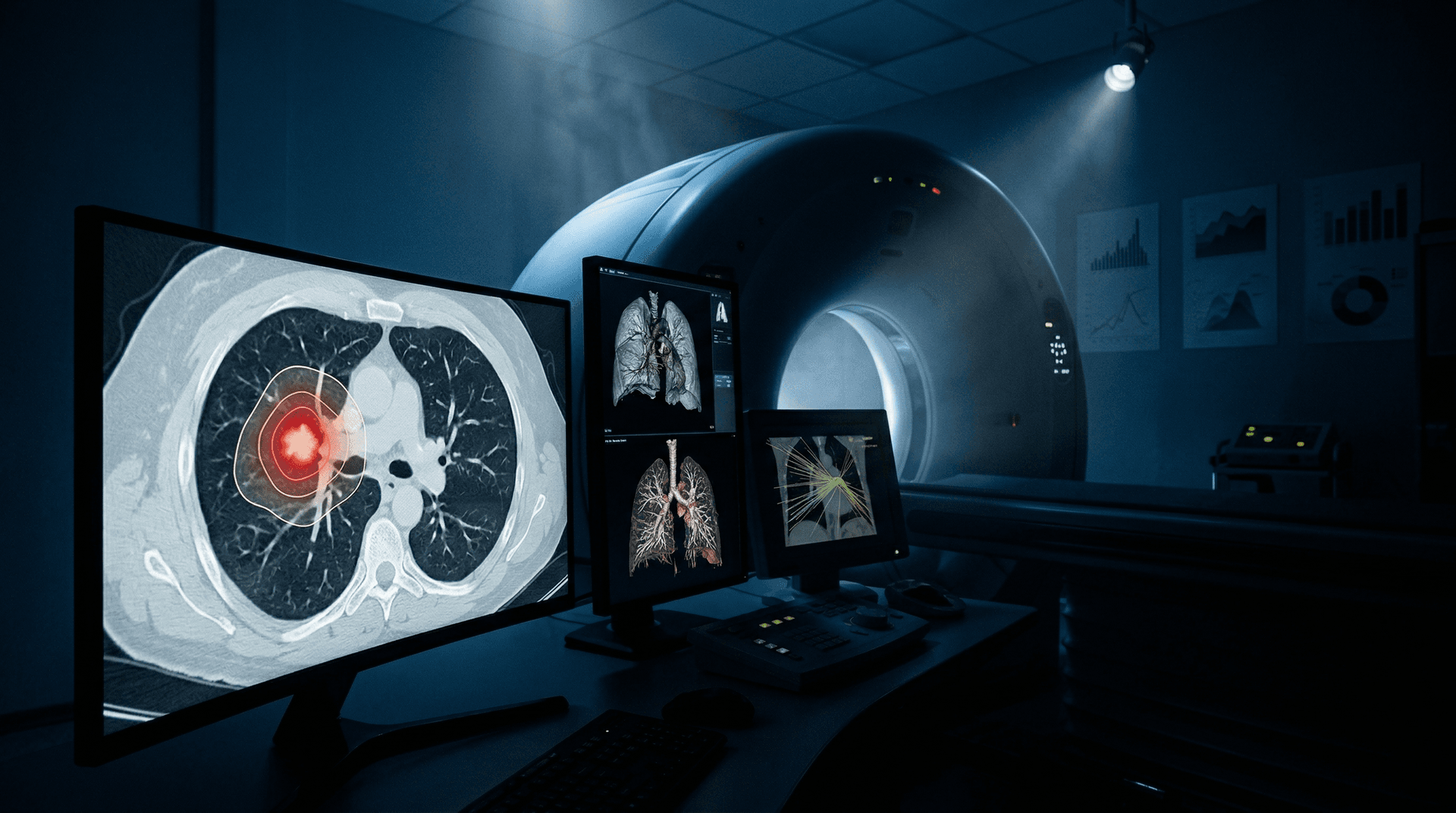 AI Low-Dose CT Lung Cancer Screening Cuts Radiation 75% in Cureus Review
