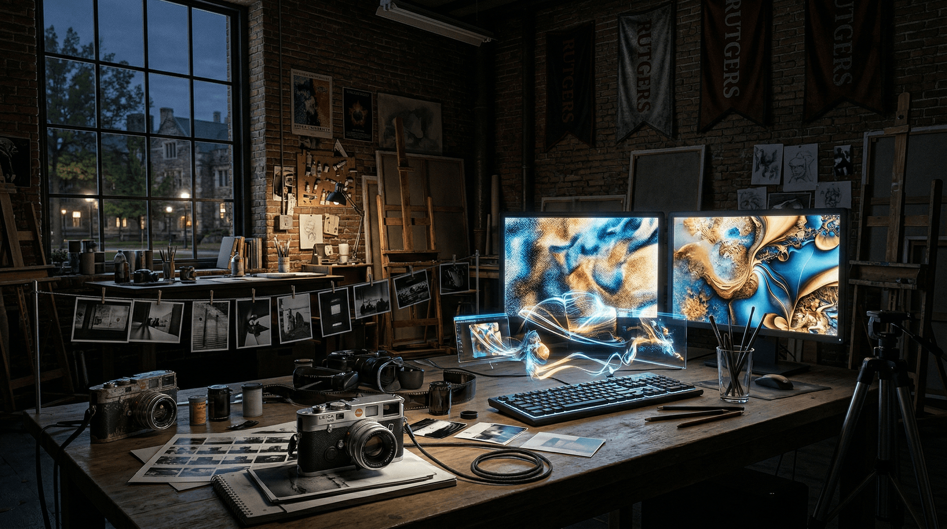 AI Visual Arts Research Launches April 11 at Rutgers