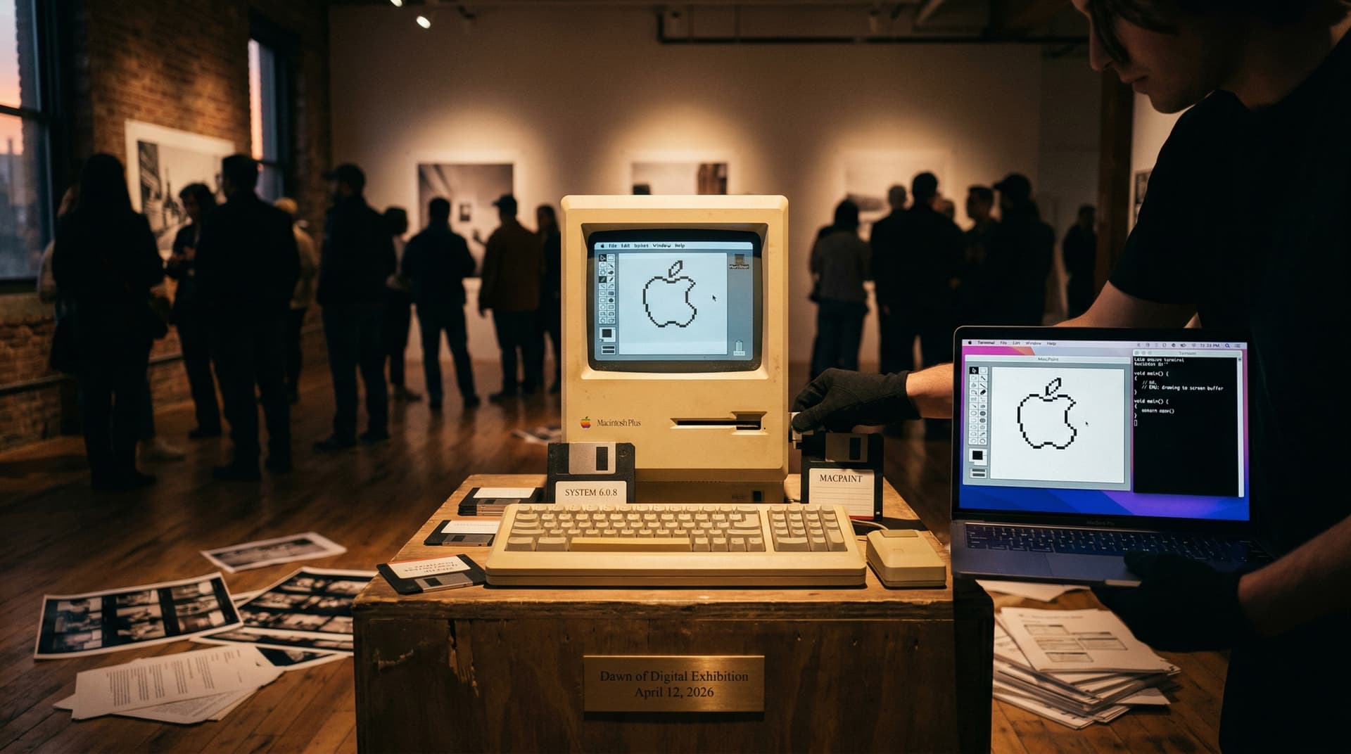 Advanced Mac Substitute Revives 1980s Mac OS for Artists